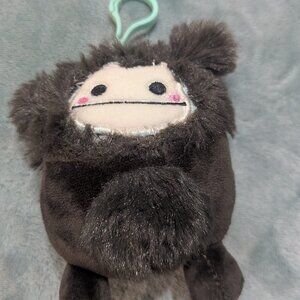 *CUSTOM MADE* black big foot squishmallow clip